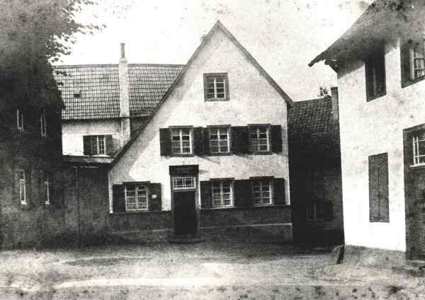 Historische Ansicht des Alten Brauhauses um 1890