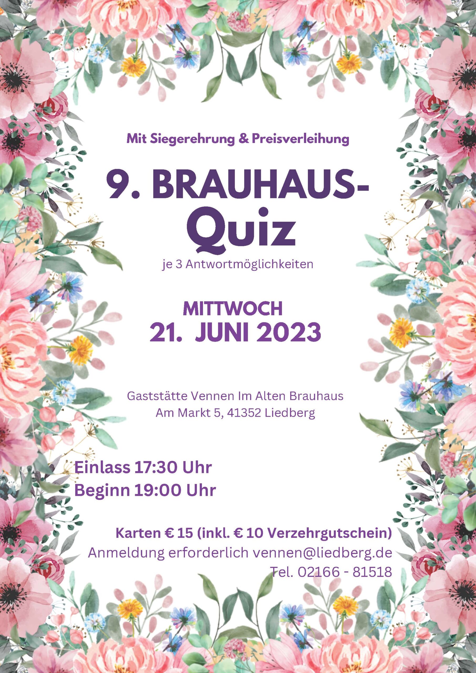 9. Brauhaus-Quiz