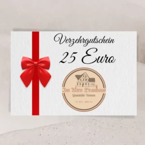 Gutschein 25 Euro - Vennen Liedberg