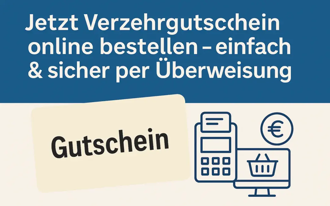 Freude schenken leicht gemacht – Verzehrgutschein bequem online kaufen