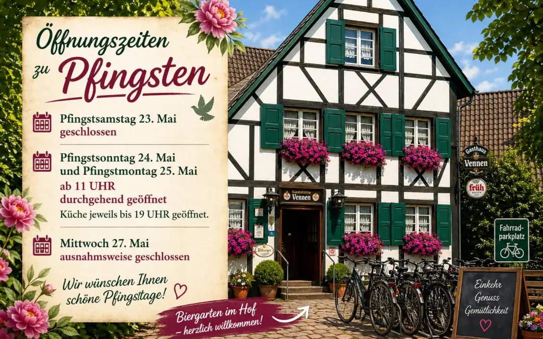 Pfingsten im alten Brauhaus 2026